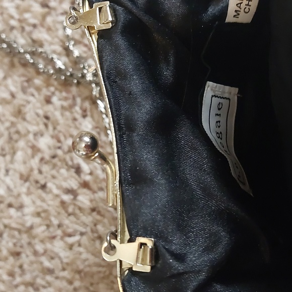 Black beaded clutch purse - NWOT - Picture 8 of 11